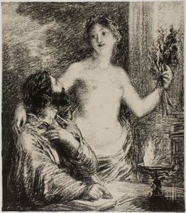 Hudebník od Henri Fantin-Latour