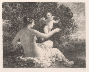 Venuše a Amor
