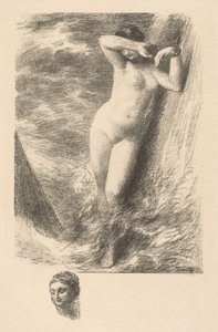 Andromeda od Ignace Henri Jean Fantin Latour