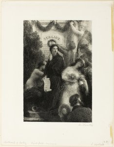 Zbožnění od Ignace Henri Jean Fantin Latour