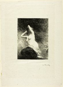 Ariadne od Ignace Henri Jean Fantin Latour