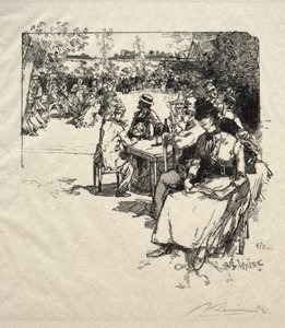 Ples na Point du Jour od Ignace Henri Jean Fantin Latour