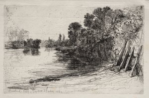 trajekt Brentford od Ignace Henri Jean Fantin Latour