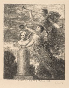 Stoleté výročí Hectora Berlioze od Ignace Henri Jean Fantin Latour