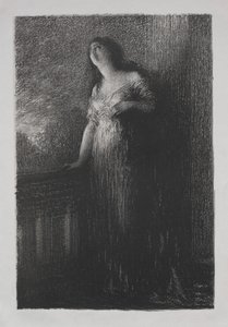 Svěřování se v noci od Ignace Henri Jean Fantin Latour