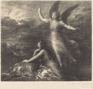 Debut z "Paradise and the Peri" (2. deska) od Ignace Henri Jean Fantin Latour