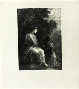 Duet Trojanů, sedmá deska od Ignace Henri Jean Fantin Latour