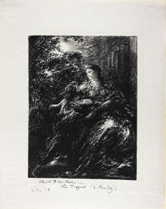 Duet Trojanů, šestá deska od Ignace Henri Jean Fantin Latour