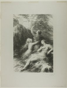 Finále Soumraku bohů od Ignace Henri Jean Fantin-Latour