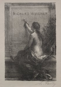 Nesmrtelnost od Ignace Henri Jean Fantin Latour