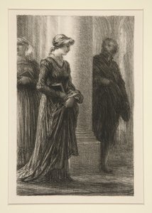Mistři pěvci z Norimberku: I. dějství, Setkání Walthera a od Ignace Henri Jean Fantin-Latour