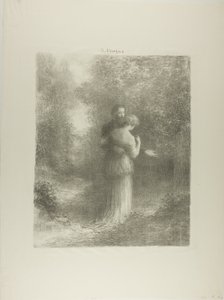 Milostné básně, první deska od Ignace Henri Jean Fantin Latour