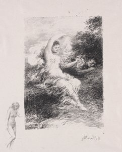 Lyde od Ignace Henri Jean Fantin Latour
