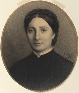 madame Ditte od Ignace Henri Jean Fantin Latour