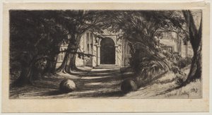 Mytton Hall od Ignace Henri Jean Fantin Latour