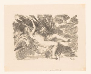 Nahá žena se probouzí Le Reveil od Ignace Henri Jean Fantin Latour