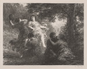 Pastorální od Ignace Henri Jean Fantin-Latour