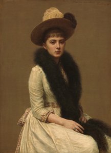 Portrét Sonie, 1890. od Ignace Henri Jean Fantin-Latour
