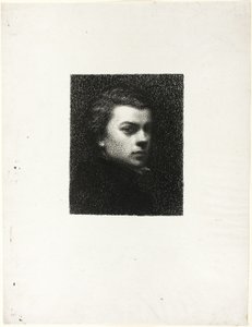 Portrét umělce v sedmnácti letech od Ignace Henri Jean Fantin Latour