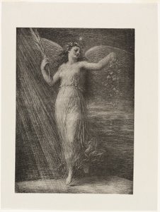 Probuzení od Ignace Henri Jean Fantin Latour