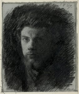 Autoportrét od Ignace Henri Jean Fantin-Latour