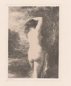 stojící koupající Debut Baigneuse od Ignace Henri Jean Fantin Latour