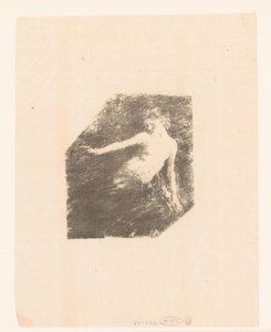 Studie nahé ženy od Ignace Henri Jean Fantin Latour