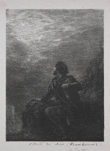 Večernice od Ignace Henri Jean Fantin Latour
