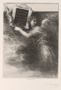 Génius hudby od Ignace Henri Jean Fantin Latour