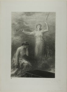 Pro Victora Huga od Ignace Henri Jean Fantin Latour