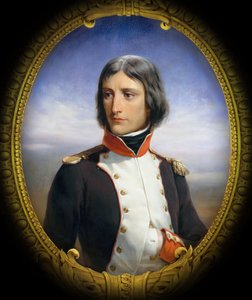 Napoleon Bonaparte jako podplukovník 1. praporu korsických republikánských dobrovolníků