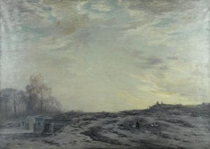 La Banlieue de Paris aux environs des fortifications, asi 1923 (olej na plátně) od Henri Foreau