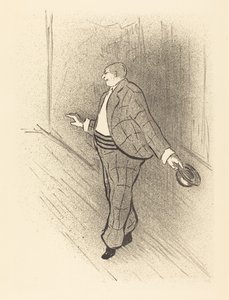 Americký zpěvák od Henri Gabriel Ibels