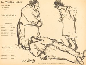 Dědeček; Pokud to bylo od Henri Gabriel Ibels