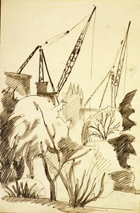 Rekonstrukce, Londýn od Henri Gaudier Brzeska