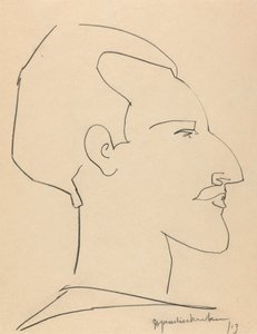 Horace Brodský od Henri Gaudier Brzeska