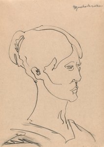 Portrét ženy od Henri Gaudier Brzeska