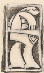 Stojící ženská postava od Henri Gaudier-Brzeska