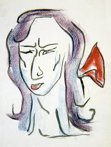 Hraběnka z Oxfordu a Asquith od Henri Gaudier-Brzeska