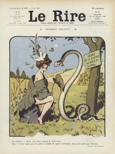 Ilustrace pro Le Rire (barevné lito)