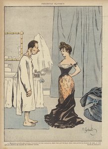Ilustrace pro Le Rire (barevné lito)