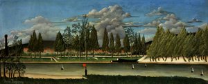 Krajina s kmeny stromů, c.1887