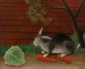 Králík, 1908 od Henri J.F. 1844 1910 Rousseau