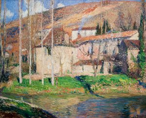 Pohled na Labastide-du-Vert (Midi-Pyrénées)