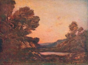 Západ slunce, 1907 od Henri-Joseph Harpignies