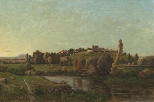 Krajina v Auvergne, 1870. od Henri-Joseph Harpignies