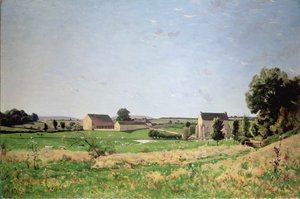 Krajina v Saulce, Yonne od Henri-Joseph Harpignies