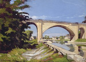 Pont Canal a Briare, 1888