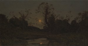 Východ měsíce, 1885. od Henri-Joseph Harpignies