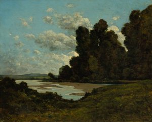 Řeka Loira v Nevers, 1901. od Henri-Joseph Harpignies